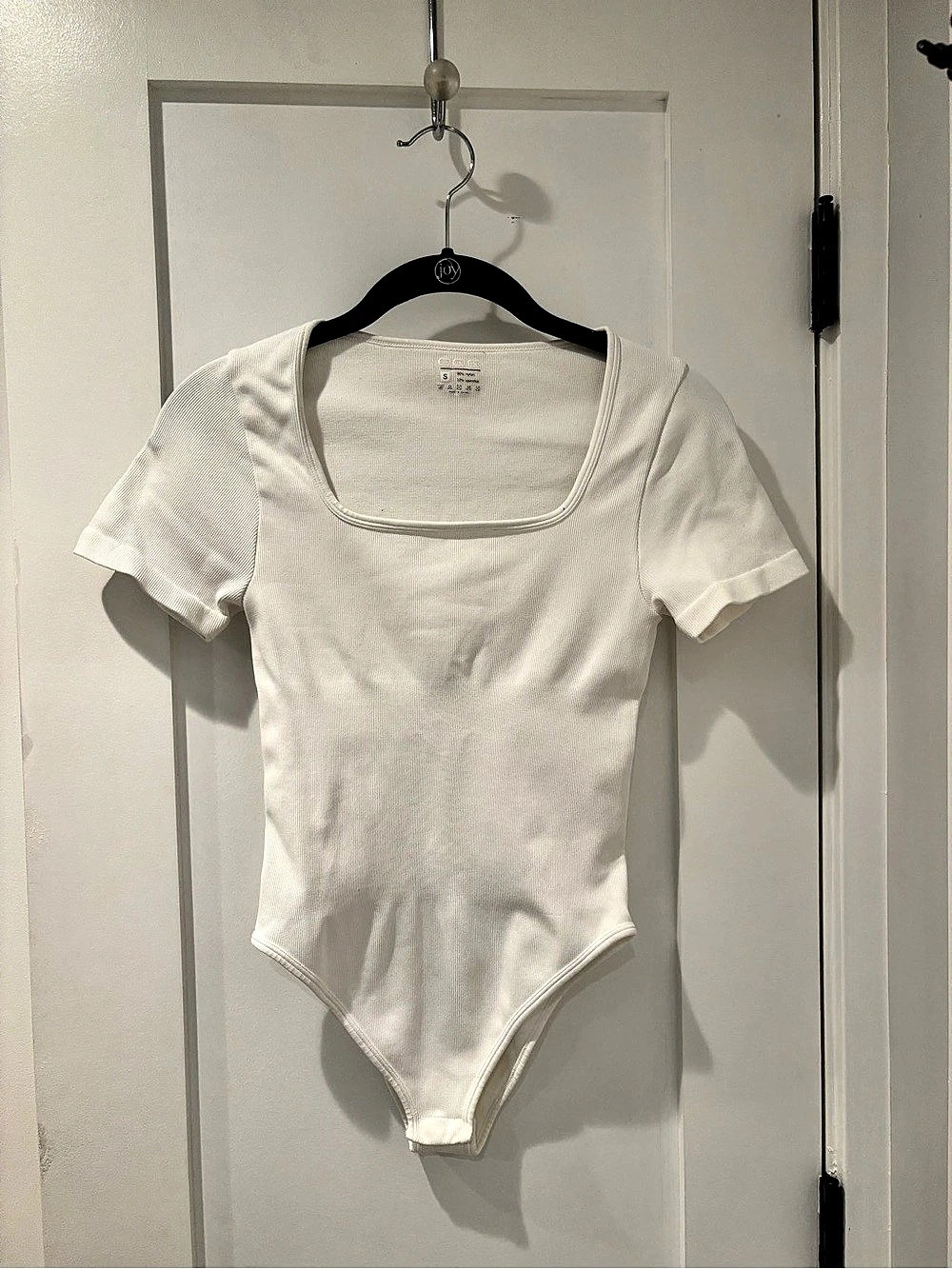 COS White Short Sleeve Bodysuit